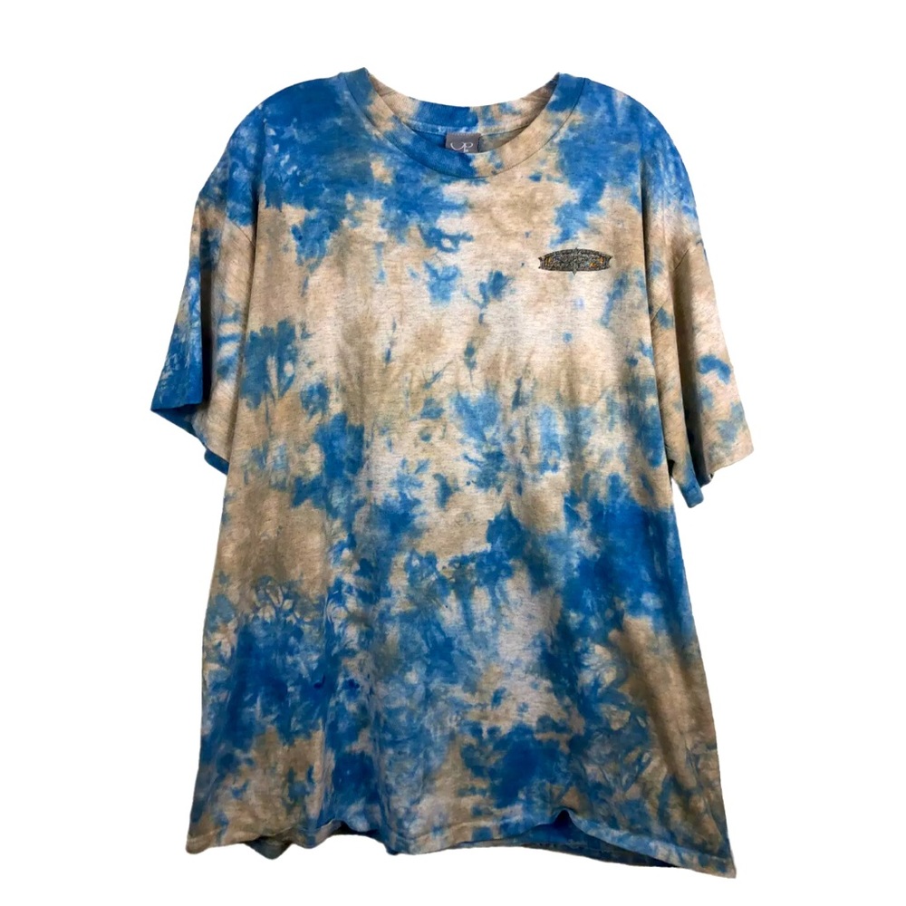Ocean Pacific OP Vintage Sky + Sand T-Shirt Tie Dye Surf Beach - Men’s XL